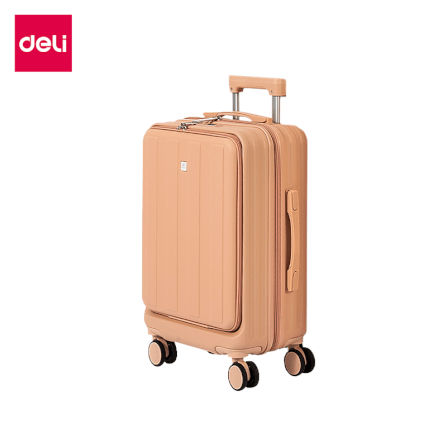กระเป๋าเดินทางล้อลาก DELI EH1054-PK-24-01 24นิ้ว สีชมพู_0